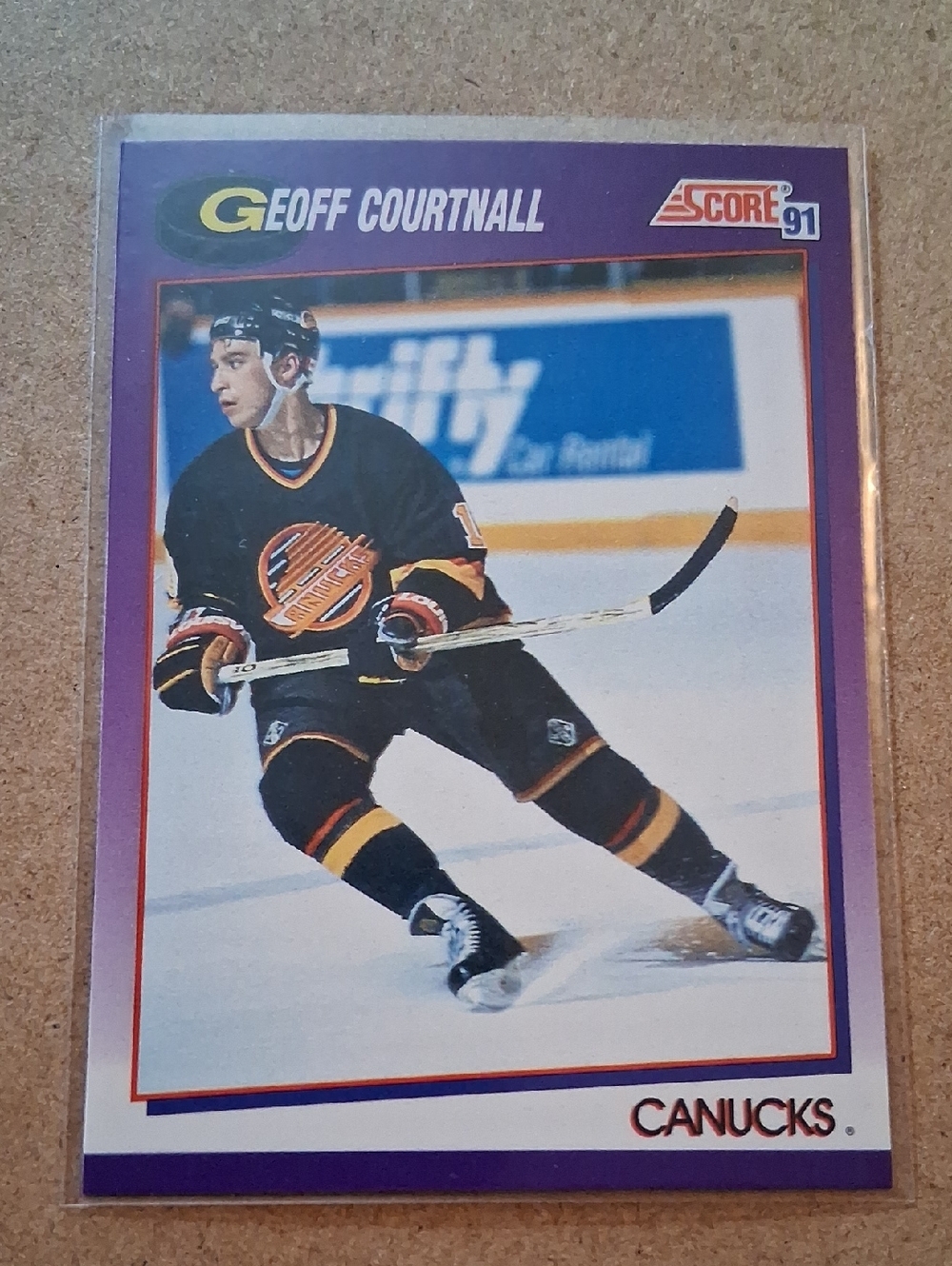 Russ & Geoff Courtnall NHL Hockey Trading Cards - Picture 7 of 13